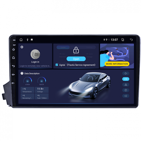 (Resigilata) Navigatie dedicata Ssangyong Kyron 2005-2011, 2GB RAM 32GB ROM, Quad Core, Display 9" IPS Full HD, Carplay, Android 13, Bluetooth, Magazin Play, Suport camere AHD [6]