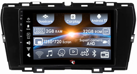 SsangYong - (Resigilata) Navigatie dedicata SsangYong Tivoli 2019-2021, 2GB RAM 32GB ROM, Quad Core, Display 9" IPS Full HD, Carplay, Android 13, Bluetooth, Magazin Play, Suport camere AHD