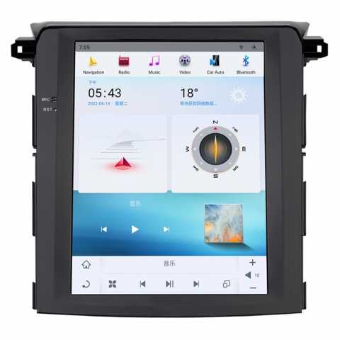 Subaru - Navigatie dedicata Subaru 2019 XV/Forester, Tesla Style, 8GB RAM 128GB ROM, Octacore, Android 14, Display QLED 9.7”, Suporta camera 360º, DSP, Carplay&Android Auto, SIM 4G, Ventilator Activ