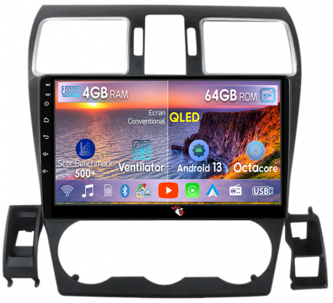 Subaru - Navigatie dedicata Subaru Forester 2015-2017, 9 Inch, 4GB RAM 64GB ROM, Octacore, QLED, DSP, RDS, 4G, Android 13, WI-FI, Bluetooth, Magazin Play