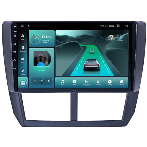 (Resigilata) Navigatie dedicata Subaru Forester 3 2007-2013, 2GB RAM 32GB ROM, Quad Core, Display 9" IPS Full HD, Carplay, Android 13, Bluetooth, Magazin Play, Suport camere AHD [7]