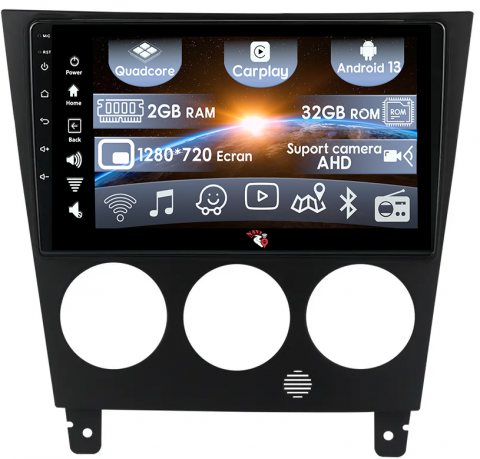 Navigatii 2GB RAM - (Resigilata) Navigatie dedicata Subaru Impreza 2002-2007, 2GB RAM 32GB ROM, Quad Core, Display 9" IPS Full HD, Carplay, Android 13, Bluetooth, Magazin Play, Suport camere AHD