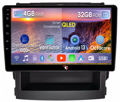 Subaru - Navigatie dedicata Subaru impreza/Forester 2017-2020, 4GB RAM 32GB ROM, Octacore, Android 14, Display QLED 1K 9", DSP, Carplay&Android Auto, SIM 4G, Bluetooth, Ventilator Activ