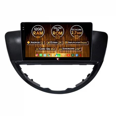 Subaru - Navigatie dedicata Subaru Tribeca 2007-2011, 12GB RAM 256GB ROM, Android 13, Rezolutie 2K, Display QLED, 9", DSP, Carplay, Android Auto, Internet, Youtube, Waze, Wi Fi, USB