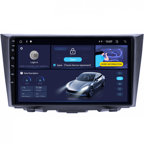 (Resigilata) Navigatie dedicata Suzuki Kizashi 2009-2015, 2GB RAM 32GB ROM, Quad Core, Display 9" IPS Full HD, Carplay, Android 13, Bluetooth, Magazin Play, Suport camere AHD [10]