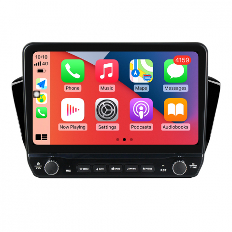 Navigatie dedicata Superb 2016-2019 cu butoane rotative model 2024, 9 Inch, 2GB RAM 32GB ROM, Quadcore, Android 13, WiFi, Bluetooth, Magazin Play [1]