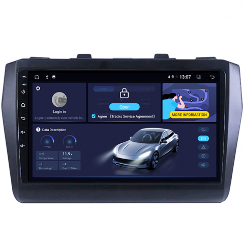 (Resigilata) Navigatie dedicata Suzuki Swift 2017-2018, 2GB RAM 32GB ROM, Quad Core, Display 9" IPS Full HD, Carplay, Android 13, Bluetooth, Magazin Play, Suport camere AHD [9]
