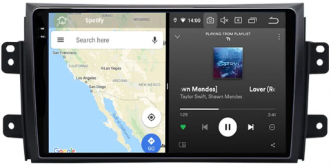 Navigatie dedicata Suzuki SX4 2006-2012, 12GB RAM 256GB ROM, Android 13, Rezolutie 2K, Display QLED, 9", DSP, Carplay, Android Auto, Internet, Youtube, Waze, Wi Fi, USB [1]