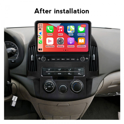 Navigatie dedicata i30 2007-2012 cu butoane rotative model 2024, 9 Inch, 2GB RAM 32GB ROM, Quadcore, Android 13, WiFi, Bluetooth, Magazin Play [3]