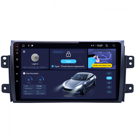 (Resigilata) Navigatie dedicata Suzuki SX4, 2GB RAM 32GB ROM, Quad Core, Display 9" IPS Full HD, Carplay, Android 13, Bluetooth, Magazin Play, Suport camere AHD [10]
