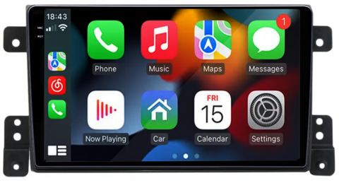 Navigatie dedicata Suzuki Vitara 2005-2015, 12GB RAM 256GB ROM, Android 13, Rezolutie 2K, Display QLED, 9", DSP, Carplay, Android Auto, Internet, Youtube, Waze, Wi Fi, USB [1]