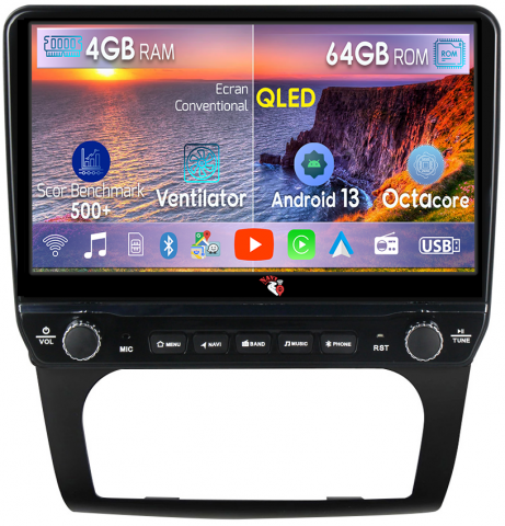 Teana Altima 2008-2012 - Navigatie dedicata Teana Altima 2008-2012 cu butoane rotative model 2024, 4 GB RAM 64 ROM, Quadcore, Android 13, Display QLED, 9", DSP, Carplay, Android Auto, Internet, Youtube , Waze ,