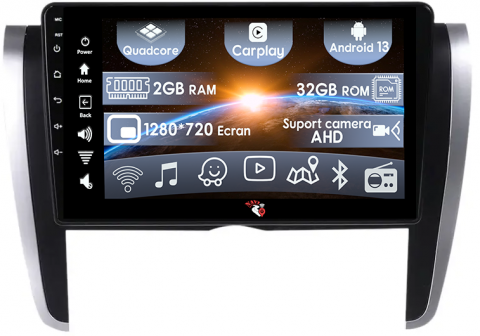 Allion 2007-2020 - (Resigilata) Navigatie dedicata Toyota Allion 2007-2020, 2GB RAM 32GB ROM, Quad Core, Display 9" IPS Full HD, Carplay, Android 13, Bluetooth, Magazin Play, Suport camere AHD