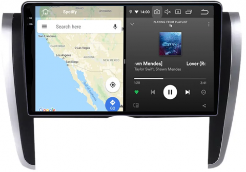 Navigatie dedicata Toyota Allion 2007-2020, 12GB RAM 256GB ROM, Android 13, Rezolutie 2K, Display QLED, 9", DSP, Carplay, Android Auto, Internet, Youtube, Waze, Wi Fi, USB [2]