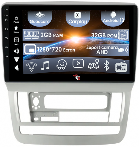 Alphard 2002-2008 - (Resigilata) Navigatie dedicata Toyota Alphard 2002-2008, 2GB RAM 32GB ROM, Quad Core, Display 9" IPS Full HD, Carplay, Android 13, Bluetooth, Magazin Play, Suport camere AHD