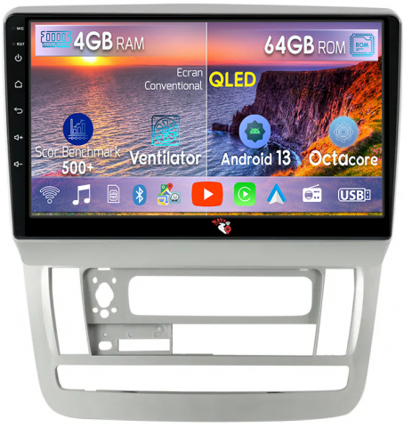 Alphard 2002-2008 - Navigatie dedicata Toyota Alphard 2002-2008, 4GB RAM 64GB ROM, Octacore, Android 13, Display QLED 9", DSP, Carplay, Android Auto, Internet, Youtube, Waze, WIFI, Bluetooth