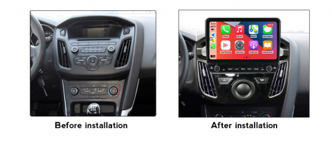 Navigatie dedicata Ford Focus 2011-2015 cu butoane rotative model 2024, 2GB RAM 32GB ROM, Android 13, Display QLED, 9", DSP, Carplay, Android Auto, Internet, Youtube , Waze , WI-FI [3]