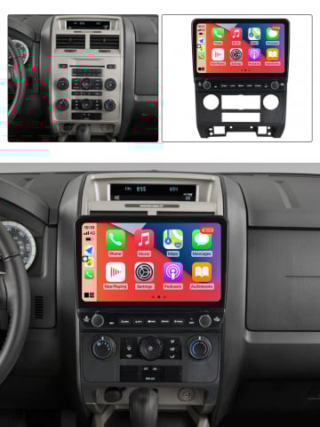 Navigatie dedicata Ford Escape 2007-2012 cu butoane rotative model 2024, 4 GB RAM 64 ROM, Quadcore, Android 13, Display QLED, 9", DSP, Carplay, Android Auto, Internet, Youtube , Waze , WI-FI [2]