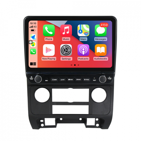 Escape 2007-2012 - Navigatie dedicata Ford Escape 2007-2012 cu butoane rotative model 2024, 4 GB RAM 64 ROM, Quadcore, Android 13, Display QLED, 9", DSP, Carplay, Android Auto, Internet, Youtube , Waze , WI-FI