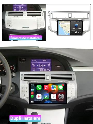 Navigatie dedicata Toyota Avalon 2005-2010, 12GB RAM 256GB ROM, Android 13, Rezolutie 2K, Display QLED, 9", DSP, Carplay, Android Auto, Internet, Youtube, Waze, Wi Fi, USB [4]