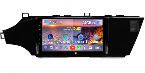 Avalon 2012-2018 - Navigatie dedicata Toyota Avalon 2012-2018, 4GB RAM 64GB ROM, Octacore, Android 13, Display QLED 9", DSP, Carplay, Android Auto, Internet, Youtube, Waze, WIFI, Bluetooth