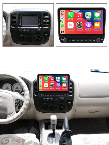 Navigatie dedicata Escape 2000-2007 cu butoane rotative model 2024, 9 Inch, 2GB RAM 32GB ROM, Quadcore, Android 13, WiFi, Bluetooth, Magazin Play [3]