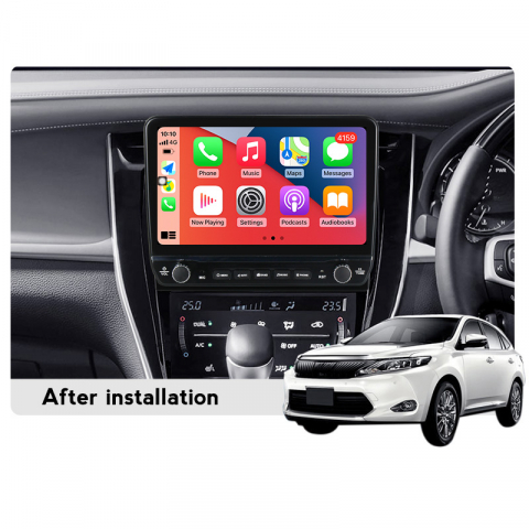 Navigatie dedicata Harrier 2013-2020 cu butoane rotative model 2024, 10 Inch, 2GB RAM 32GB ROM, Quadcore, Android 13, WiFi, Bluetooth, Magazin Play [2]