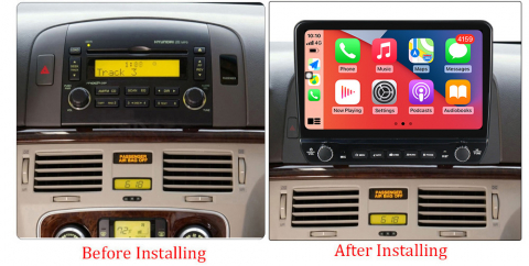 Navigatie dedicata Sonata NF 2004-2008 cu butoane rotative model 2024, 9 Inch, 2GB RAM 32GB ROM, Quadcore, Android 13, WiFi, Bluetooth, Magazin Play [4]