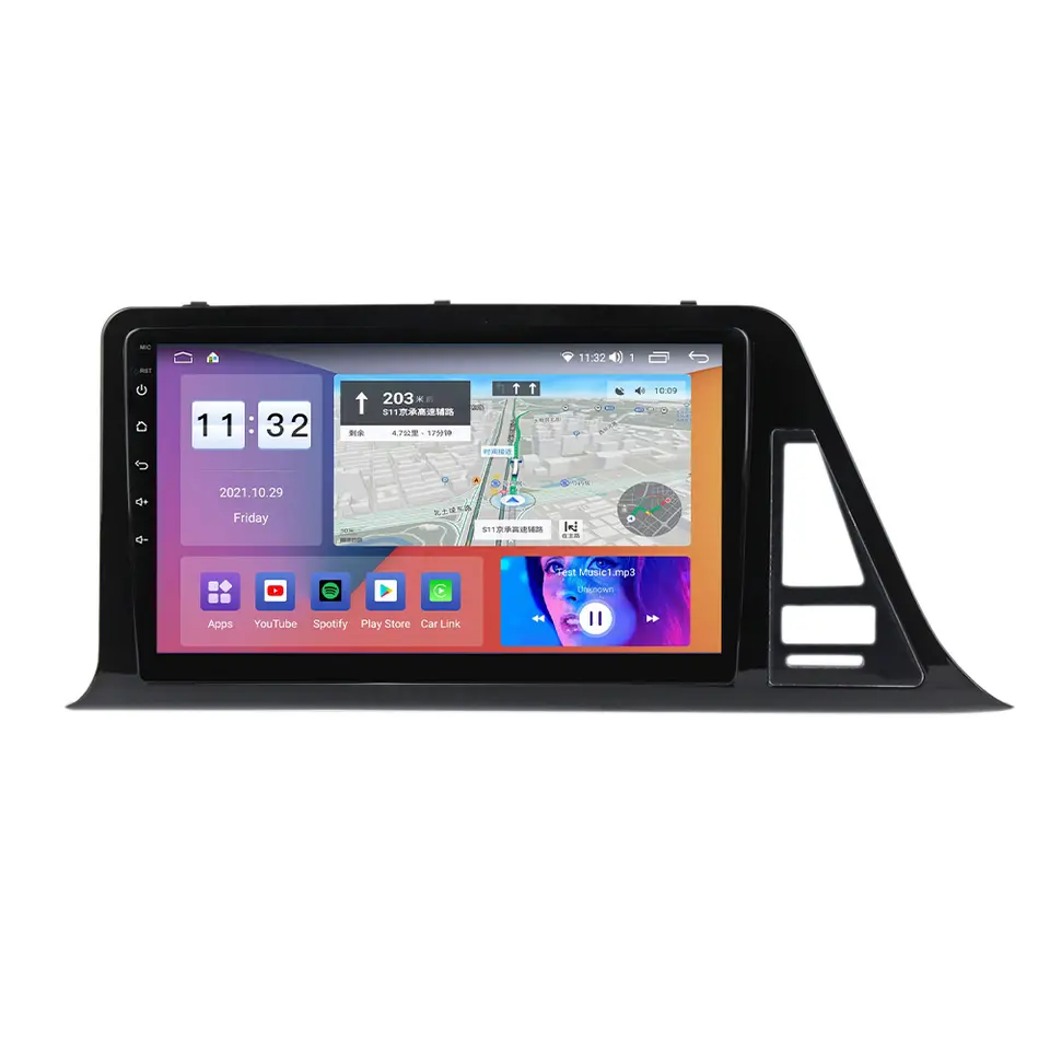 Navigatie dedicata Toyota C-HR, 4GB RAM 64GB ROM, Octacore, Android 13, Display QLED 9", DSP, Carplay, Android Auto, Internet, Youtube, Waze, WIFI, Bluetooth [2]