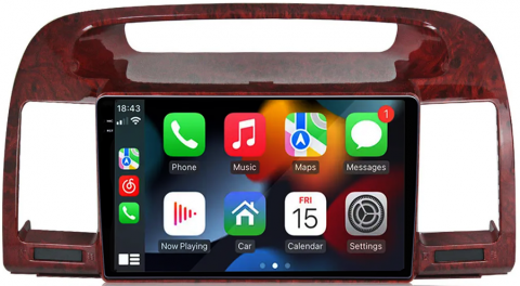 Navigatie dedicata Toyota Camry 2002-2006,12GB RAM 256GB ROM, Android 13, Rezolutie 2K, Display QLED, 9", DSP, Carplay, Android Auto, Internet, Youtube, Waze, Wi Fi, USB [3]