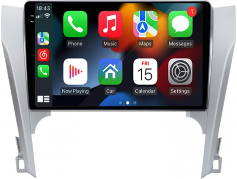 Navigatie dedicata Toyota Camry 2011-2014, 12GB RAM 256GB ROM, Android 13, Rezolutie 2K, Display QLED, 9", DSP, Carplay, Android Auto, Internet, Youtube, Waze, Wi Fi, USB [3]