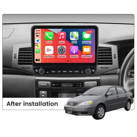 Navigatie dedicata Corolla 9 E120 2004-2006 cu butoane rotative model 2024, 9 Inch, 2GB RAM 32GB ROM, Quadcore, Android 13, WiFi, Bluetooth, Magazin Play [2]