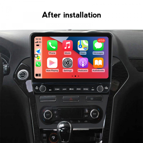 Navigatie dedicata Ford Mondeo 2010-2014 cu butoane rotative model 2024, 10 Inch, 2GB RAM 32GB ROM, Quadcore, Android 13, WiFi, Bluetooth, Magazin Play [2]