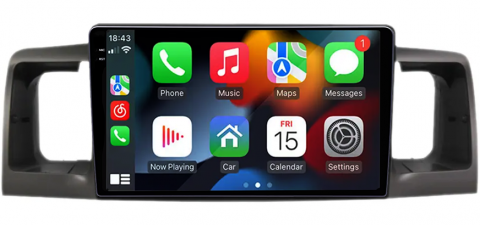 Navigatie dedicata Toyota Corolla 2000-2004, 12GB RAM 256GB ROM, Android 13, Rezolutie 2K, Display QLED, 9", DSP, Carplay, Android Auto, Internet, Youtube, Waze, Wi Fi, USB [3]