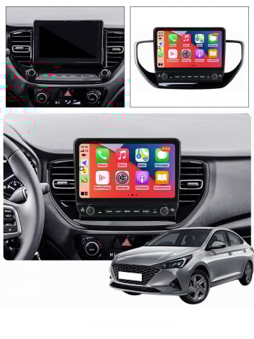 Navigatie dedicata Solaris 2 2020-2021 cu butoane rotative model 2024, 4 GB RAM 64 ROM, Quadcore, Android 13, Display QLED, 9", DSP, Carplay, Android Auto, Internet, Youtube , Waze , WI-FI [1]