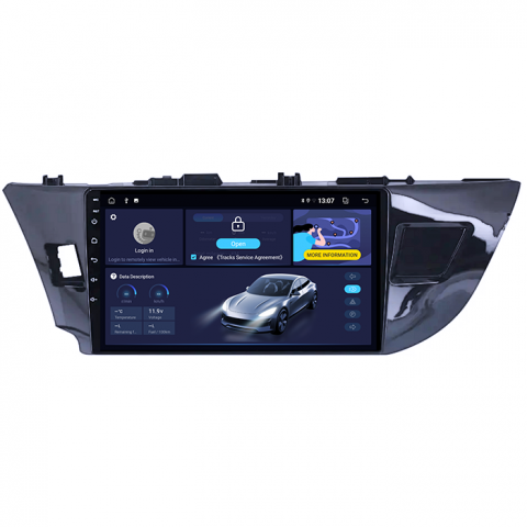 (Resigilata) Navigatie dedicata Toyota Corolla 2013-2018, 2GB RAM 32GB ROM, Quad Core, Display 9" IPS Full HD, Carplay, Android 13, Bluetooth, Magazin Play, Suport camere AHD [7]