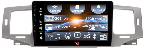 Navigatii 2GB RAM - (Resigilata) Navigatie dedicata Toyota Corolla 9 E120 2004-2006, 2GB RAM 32GB ROM, Quad Core, Display 9" IPS Full HD, Carplay, Android 13, Bluetooth, Magazin Play, Suport camere AHD