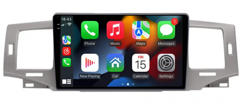 Navigatie dedicata Toyota Corolla 9 E120 2004-2006, 12GB RAM 256GB ROM, Android 13, Rezolutie 2K, Display QLED, 9", DSP, Carplay, Android Auto, Internet, Youtube, Waze, Wi Fi, USB [1]