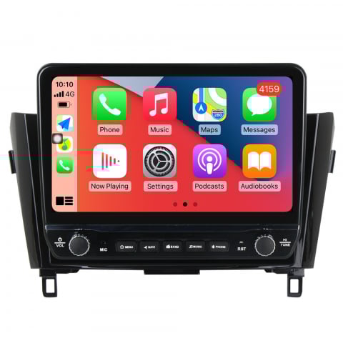 Navigatie dedicata X-Trail 2013-2017 cu butoane rotative model 2024, 10 Inch, 2GB RAM 32GB ROM, Quadcore, Android 13, WiFi, Bluetooth, Magazin Play [1]