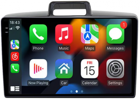 Navigatie dedicata Toyota Corolla Axio 2015-2017, 12GB RAM 256GB ROM, Android 13, Rezolutie 2K, Display QLED, 9", DSP, Carplay, Android Auto, Internet, Youtube, Waze, Wi Fi, USB [2]