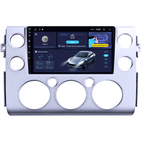 (Resigilata) Navigatie dedicata Toyota FJ Cruiser J15 2006-2020, 2GB RAM 32GB ROM, Quad Core, Display 9" IPS Full HD, Carplay, Android 13, Bluetooth, Magazin Play, Suport camere AHD [8]