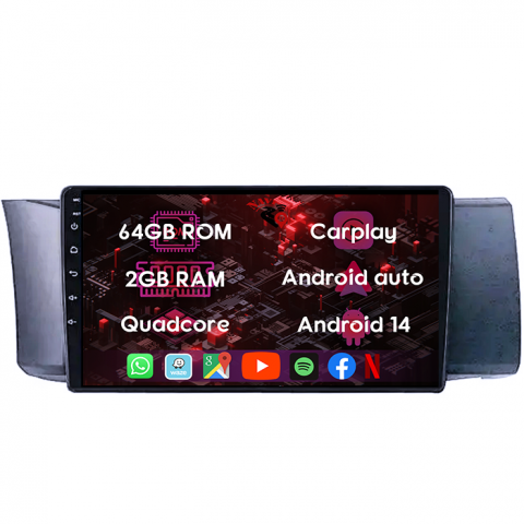 (Resigilata) Navigatie dedicata Toyota GT 86 2012-2016, 2GB RAM 32GB ROM, Quad Core, Display 9" IPS Full HD, Carplay, Android 13, Bluetooth, Magazin Play, Suport camere AHD [8]
