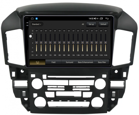 Navigatie compatibila cu Toyota Harrier/ Lexus RX 300 1998-2005, 4 GB RAM 32 ROM, Android 13, Display QLED, 9", DSP, Carplay, Android Auto, Internet, Youtube, Waze, WI-FI, USB, Bluetooth [1]