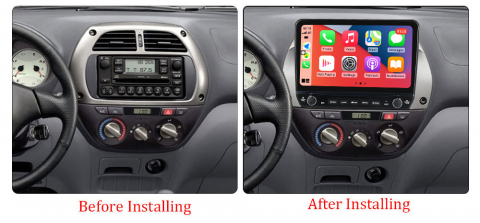 Navigatie dedicata RAV4 2001-2006 cu butoane rotative model 2024, 9 Inch, 2GB RAM 32GB ROM, Quadcore, Android 13, WiFi, Bluetooth, Magazin Play [4]