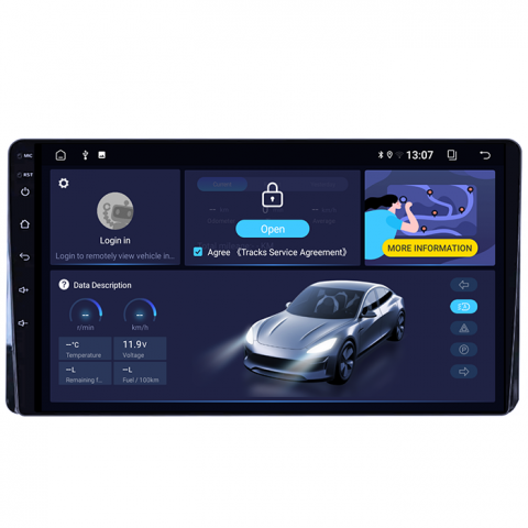 (Resigilata) Navigatie dedicata Toyota Land Cruiser 100 1998-2007, 2GB RAM 32GB ROM, Quad Core, Display 9" IPS Full HD, Carplay, Android 13, Bluetooth, Magazin Play, Suport camere AHD [8]