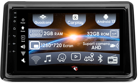 Noah 2014-2020 - (Resigilata) Navigatie dedicata Toyota Noah 2014-2020, 2GB RAM 32GB ROM, Quad Core, Display 9" IPS Full HD, Carplay, Android 13, Bluetooth, Magazin Play, Suport camere AHD