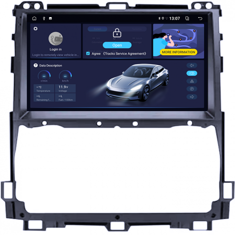 (Resigilata) Navigatie dedicata Toyota Prado 2002-2009, 2GB RAM 32GB ROM, Quad Core, Display 9" IPS Full HD, Carplay, Android 13, Bluetooth, Magazin Play, Suport camere AHD [9]