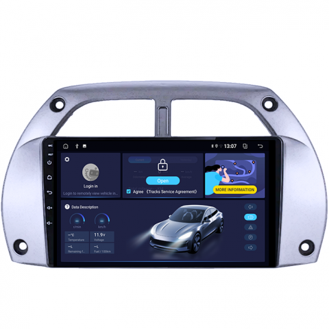 (Resigilata) Navigatie dedicata Toyota RAV4 2001-2006, 2GB RAM 32GB ROM, Quad Core, Display 9" IPS Full HD, Carplay, Android 13, Bluetooth, Magazin Play, Suport camere AHD [7]