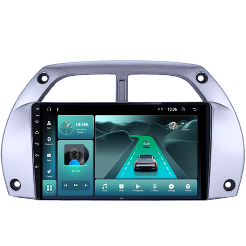 (Resigilata) Navigatie dedicata Toyota RAV4 2001-2006, 2GB RAM 32GB ROM, Quad Core, Display 9" IPS Full HD, Carplay, Android 13, Bluetooth, Magazin Play, Suport camere AHD [6]