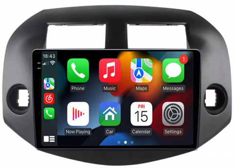 Navigatie dedicata Toyota RAV4 (2006-2012), 12GB RAM 256GB ROM, Android 13, Rezolutie 2K, Display QLED, 10.1", DSP, Carplay, Android Auto, Internet, Youtube, Waze, Wi Fi, USB [3]